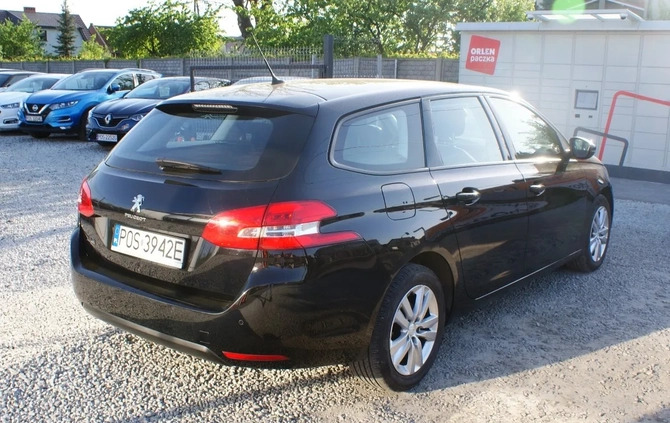 Peugeot 308 cena 47900 przebieg: 141000, rok produkcji 2018 z Oleszyce małe 191